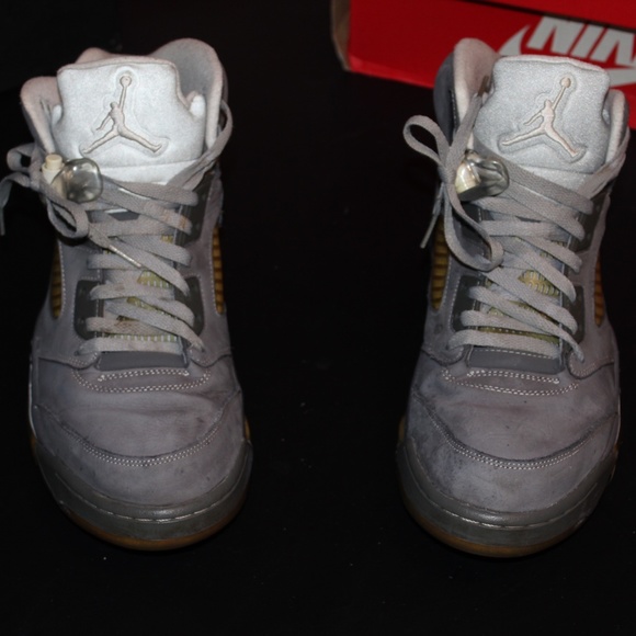 Nike Air Jordan 5 V Retro Wolf Grey 136027-005 - Picture 8 of 8